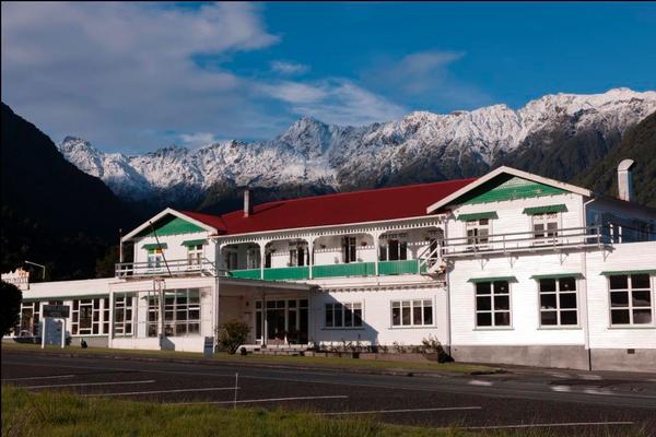 Fox Glacier Exterior by Day